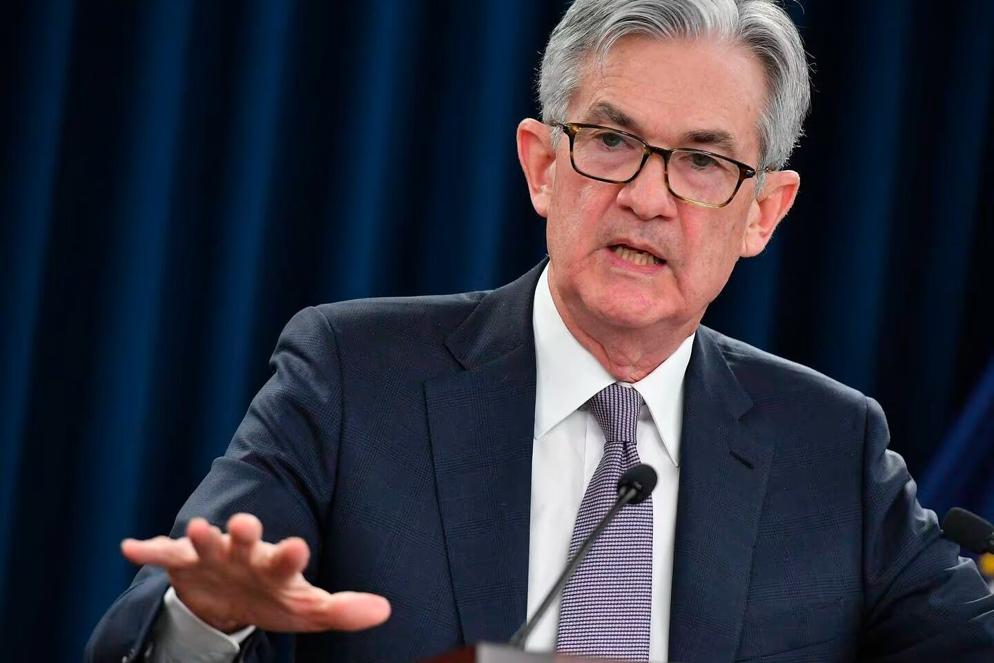 Jerome Powell, titular de la Reserva Federal.
