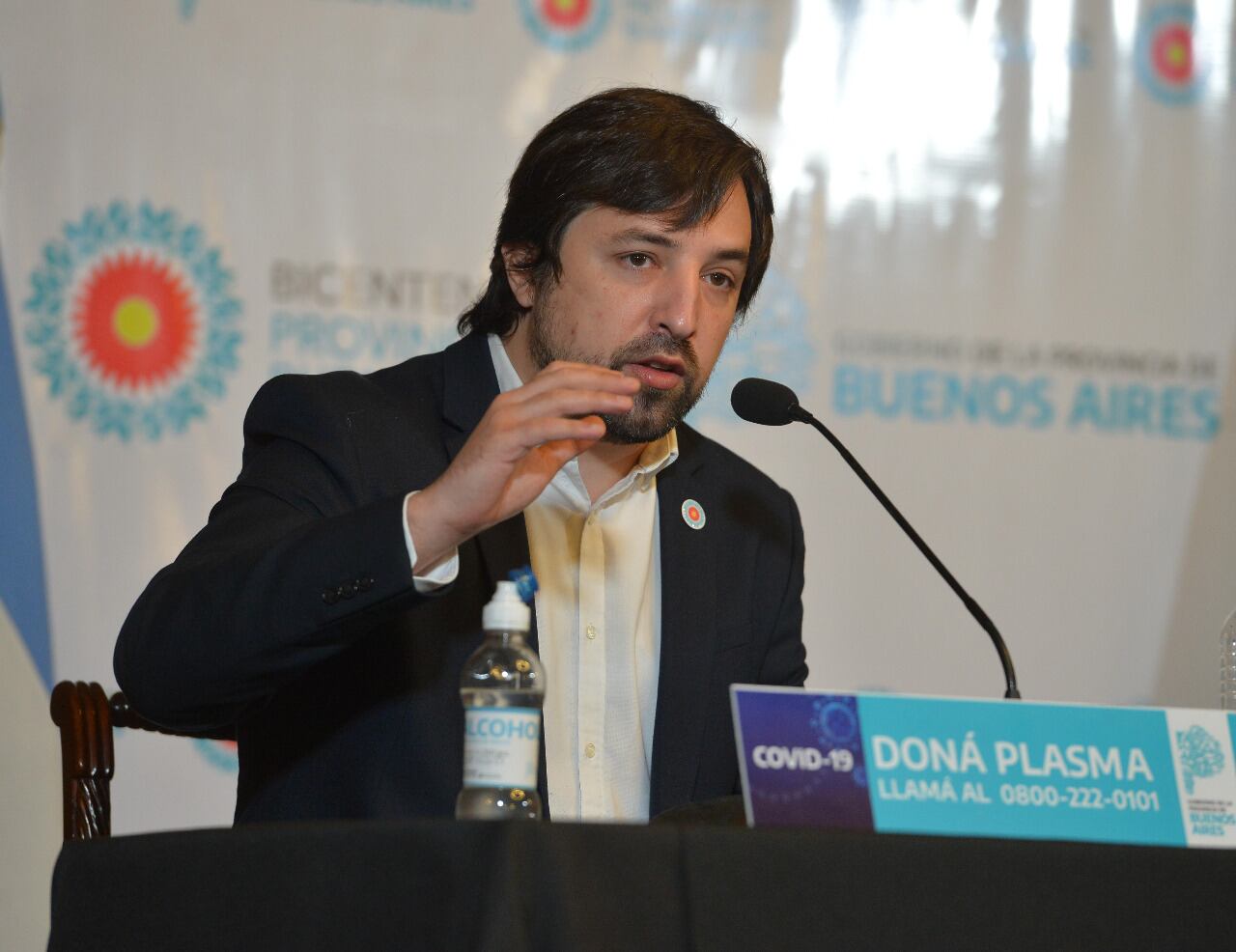 Kreplak diagnosticó que el mapa de la pandemia es “estable, con un poquito de mejora en el AMBA”.