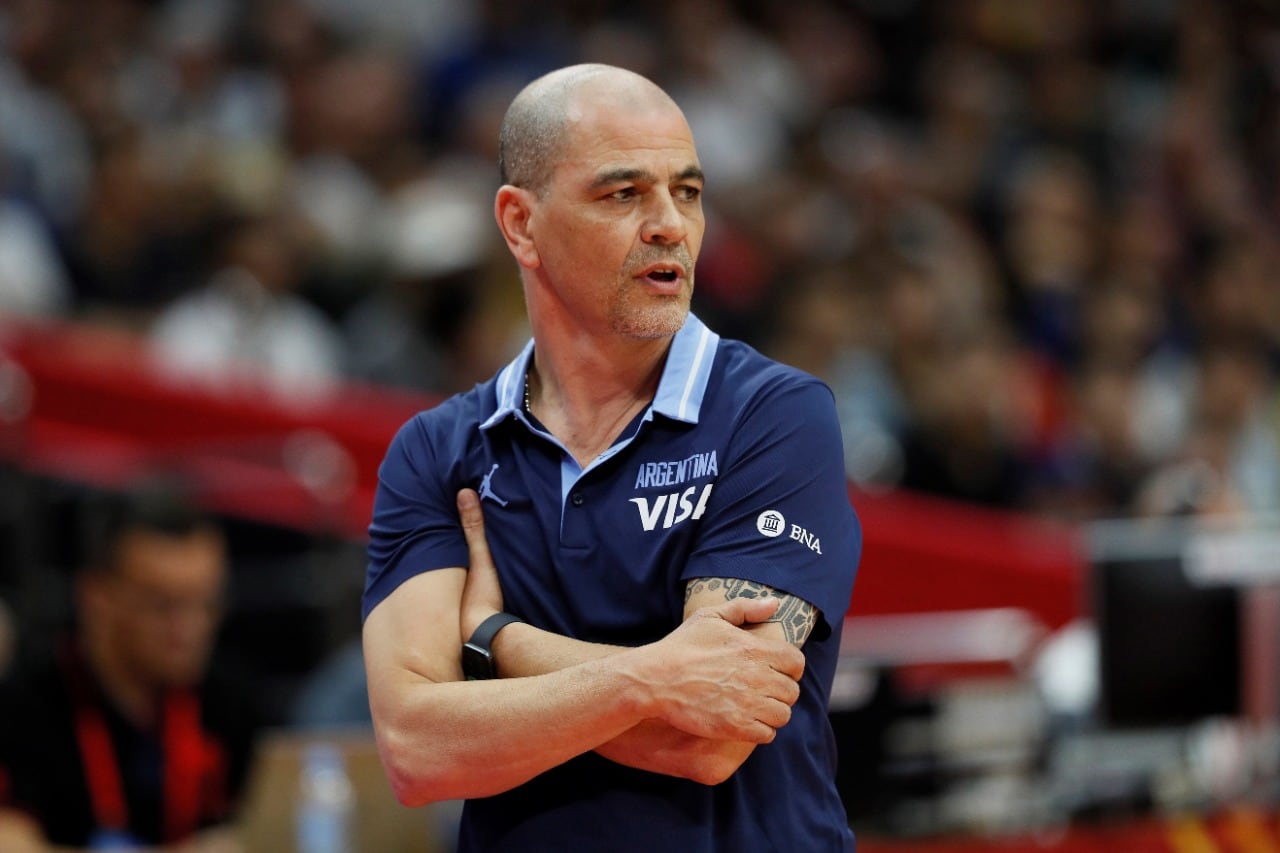 Sergio Hernández es el técnico de Argentina por el momento.