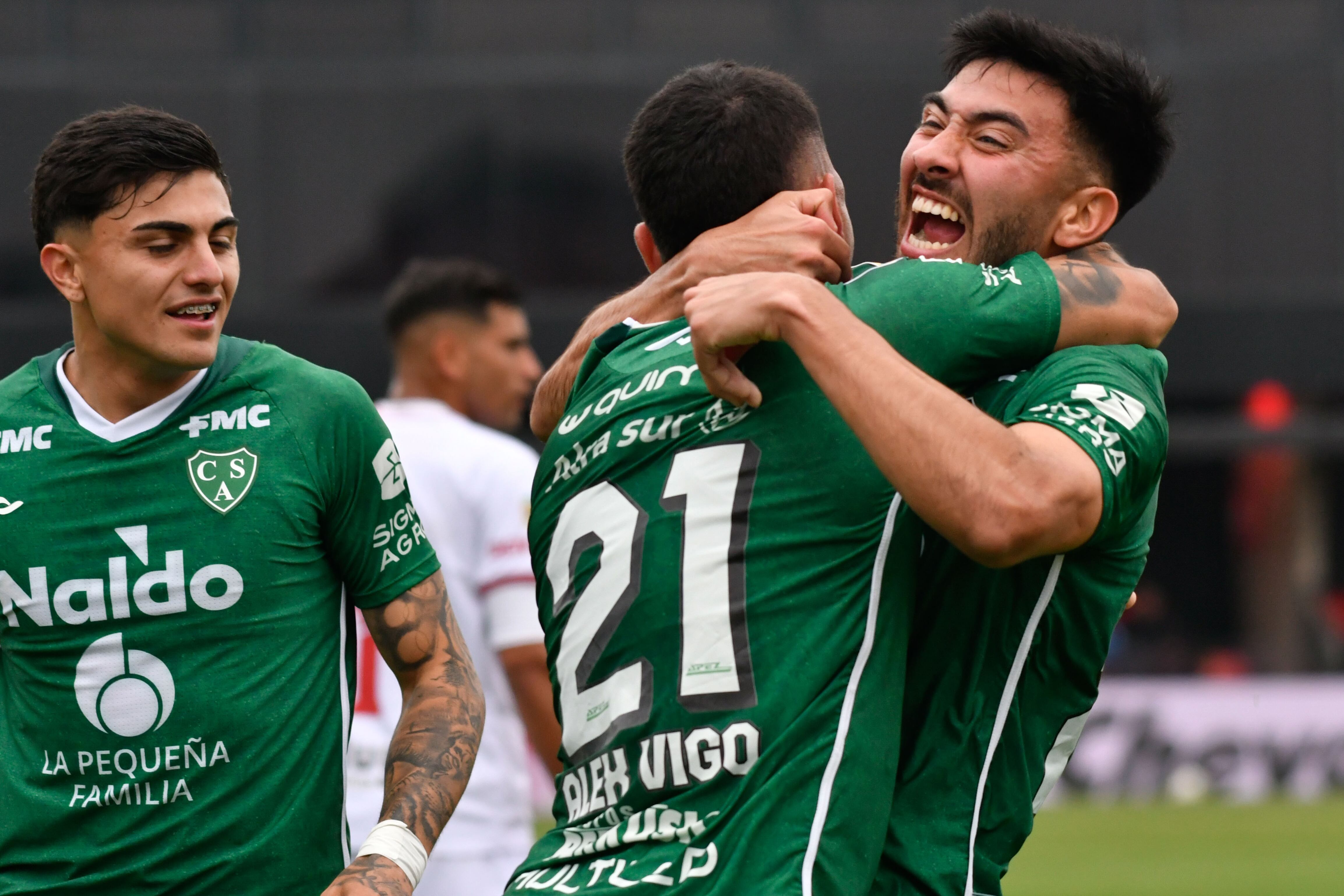 El festejo de Sarmiento, que sigue en levantada