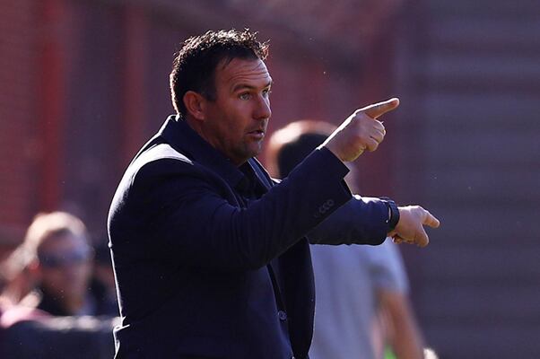 Diego Dabove, DT de Argentinos Juniors.