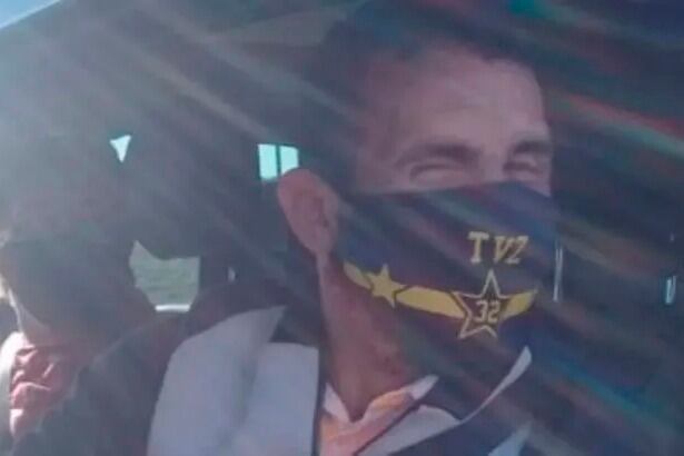 Tevez intentó ingresar a Tandil para jugar al golf.