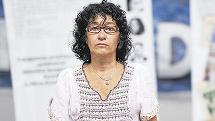 Sonia Alesso, con críticas al gobierno de Larreta.