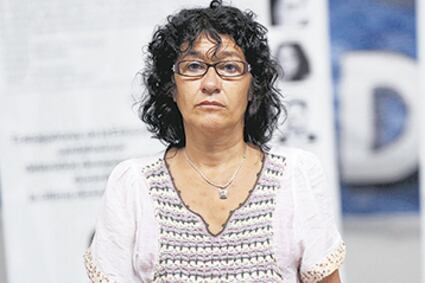 Sonia Alesso, con críticas al gobierno de Larreta.