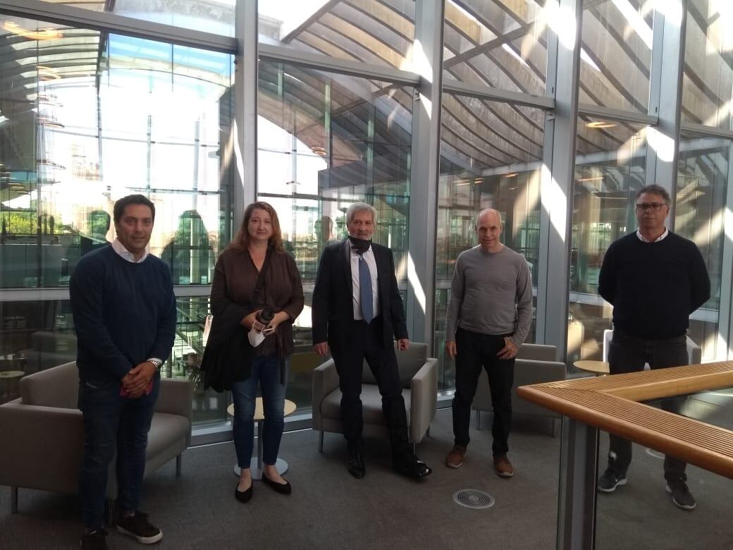 Legisladores porteños del Frente de Todos se reunieron con el jefe de Gobierno porteño, Horacio Rodríguez Larreta en el marco de le emergencia sanitaria