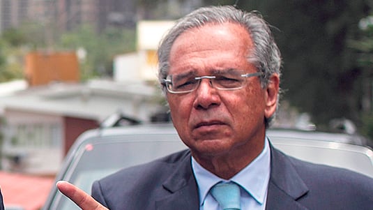 Paulo Guedes, el hombre fuerte de la economía en el Brasil de Bolsonaro.