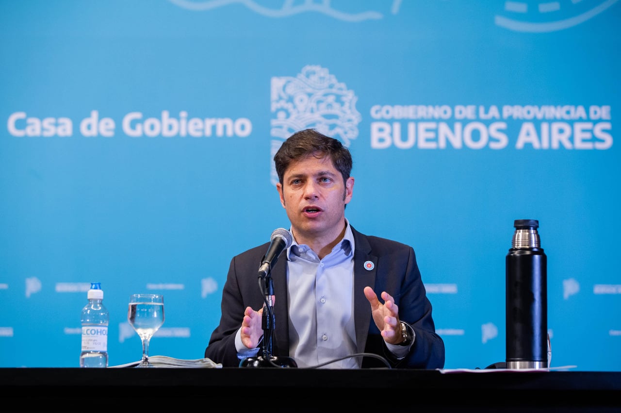 Axel Kicillof, gobernador de la provincia de Buenos Aires.