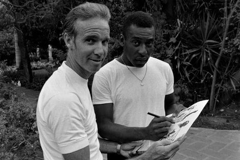 Mario Zagallo, en la foto con Pelé, murió el 5 de enero de 2024