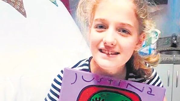 Justina Lo Cane tenía 12 años y murió tras esperar durante tres años un trasplante de corazón.