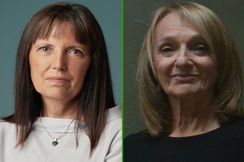 Claudia Piñeiro y María Inés Krimer, dos de las finalistas.