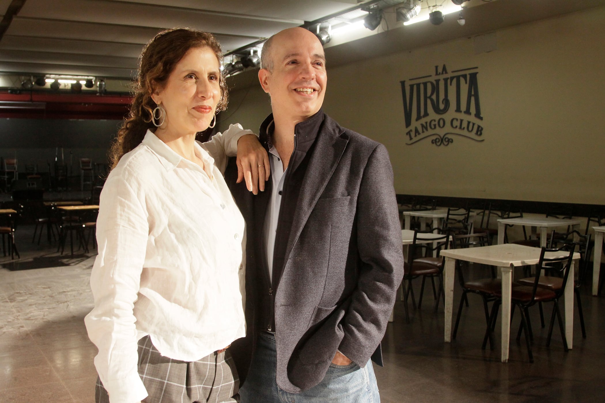 Cecilia Troncoso y Horacio "Pebete" Godoy, creadores de La Viruta.