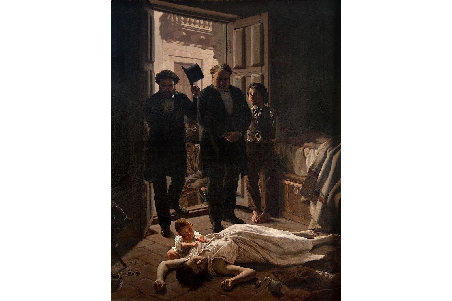 "Un episodio de la fiebre amarilla", de Juan Manuel Blanes