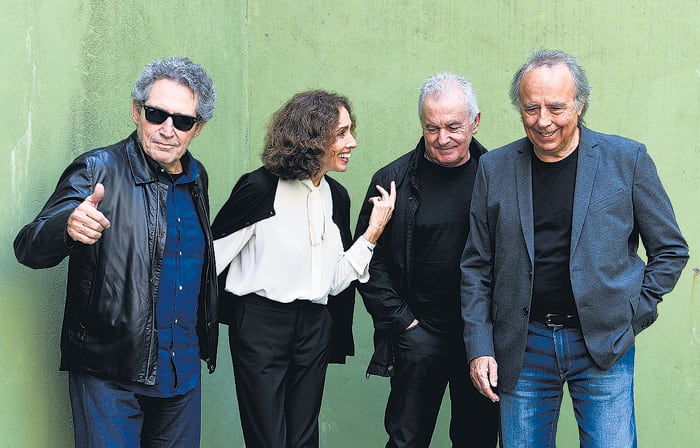 Miguel Ríos, Ana Belén, Víctor Manuel y Joan Manuel Serrat se vuelven a lanzar al ruedo argentino.