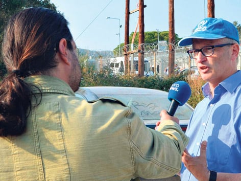 Para Roland Schoenbauer la burocracia es la causa principal de la crisis humanitaria con los refugiados.  