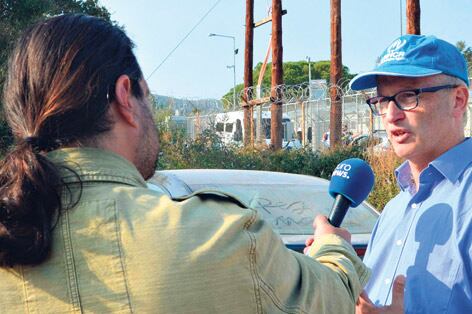 Para Roland Schoenbauer la burocracia es la causa principal de la crisis humanitaria con los refugiados.