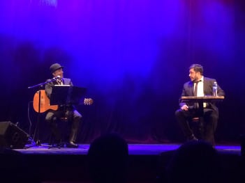 Diego "Zambayonny" Perdomo y Hernán Casciari.