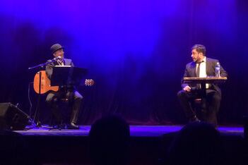 Diego "Zambayonny" Perdomo y Hernán Casciari.