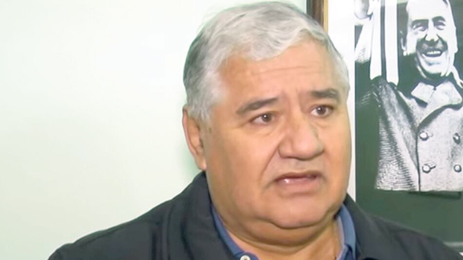 El secretario general de la Federación de Empleados de Luz y Fuerza, Guillermo Moser.