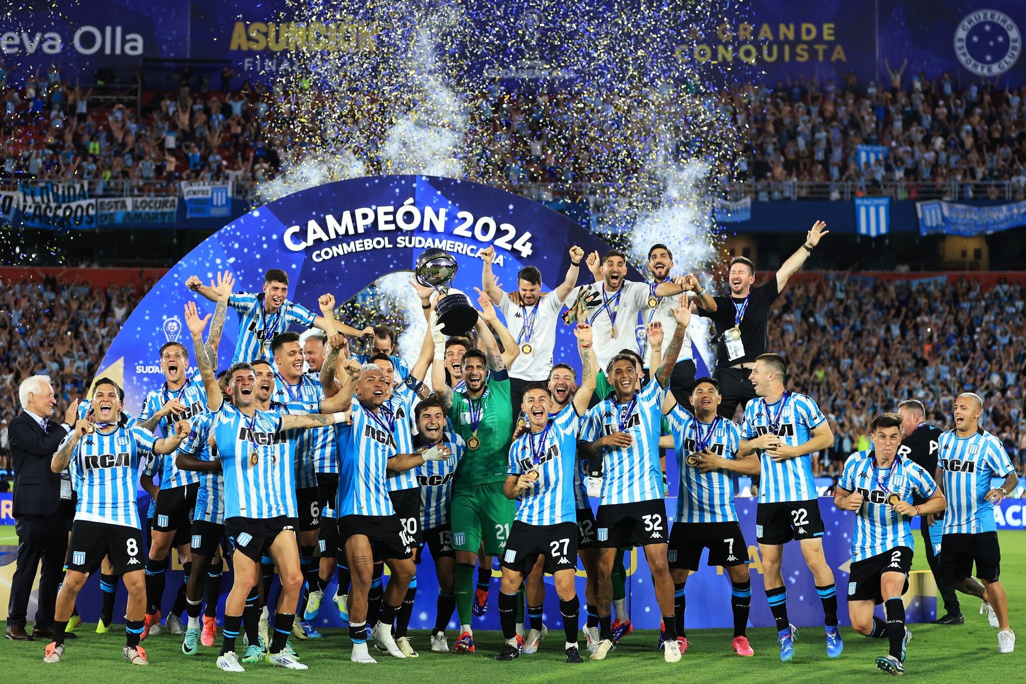 Racing campeón de la Sudamericana 2024