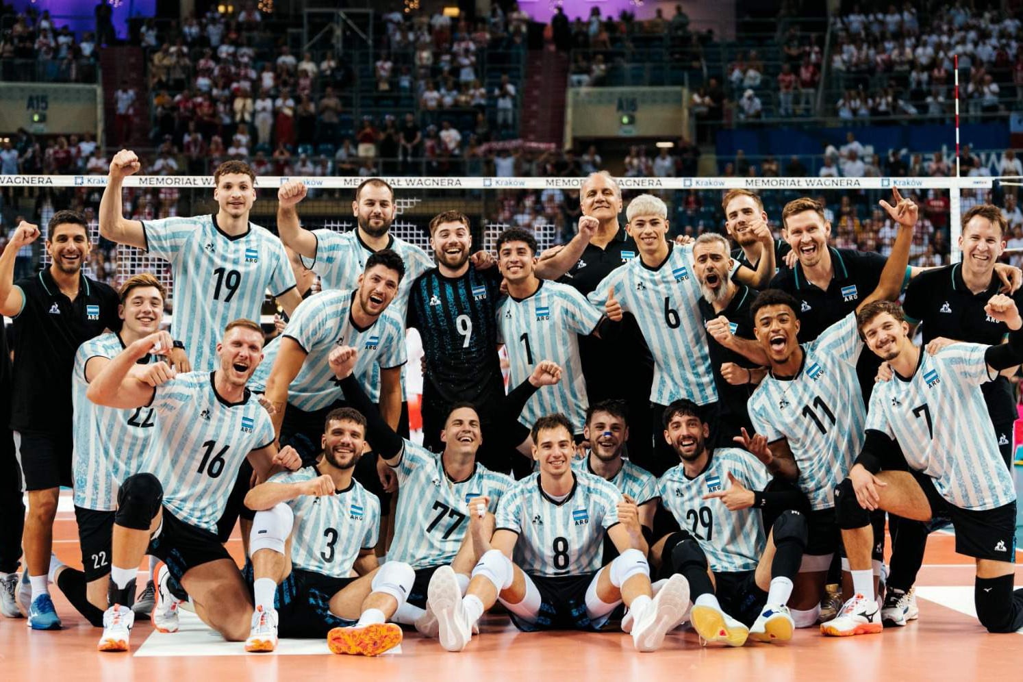 El seleccionado argentino masculino de vóley