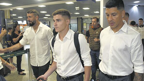 El plantel de River regresó ayer al mediodía y hoy retoma los entrenamientos.