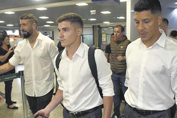 El plantel de River regresó ayer al mediodía y hoy retoma los entrenamientos.