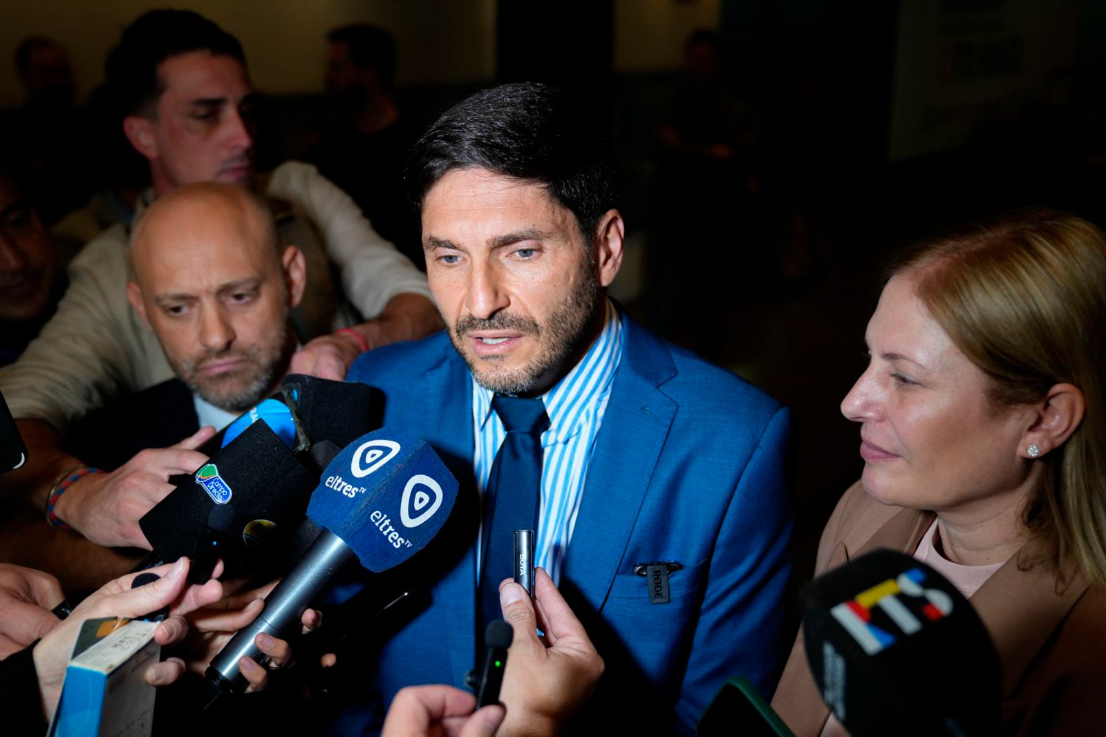 Pullaro se distanció del gobierno nacional en el Congreso Internacional del Maíz.