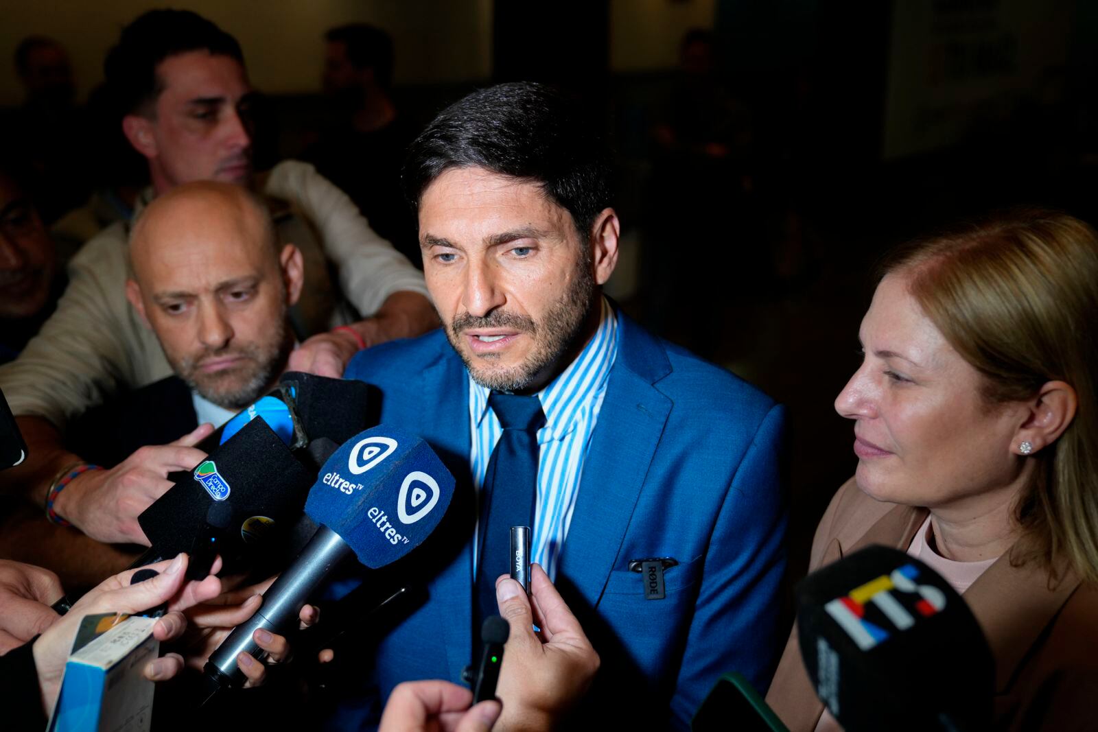 Pullaro se distanció del gobierno nacional en el Congreso Internacional del Maíz.