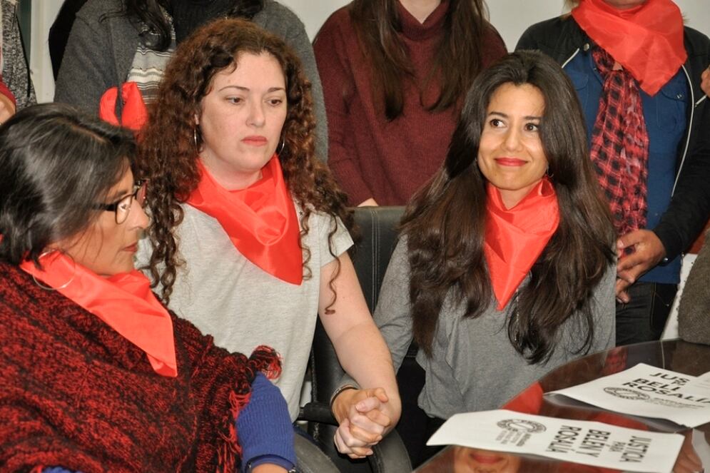 Chaco se movilizó en apoyo a Belén y Rosalía.