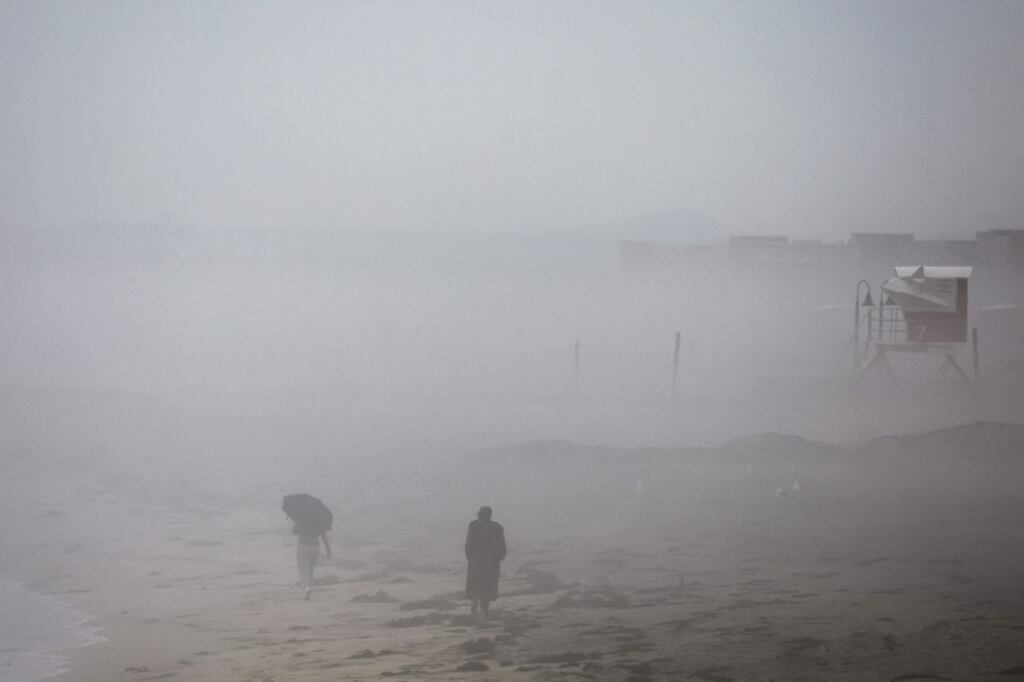 Hilary impactará este domingo en California, a donde se estima que llegará como tormenta tropical (Getty via AFP)