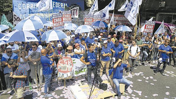 Las movilizaciones principales se realizaron en la 9 de Julio y en las avenidas Entre Ríos y Belgrano.