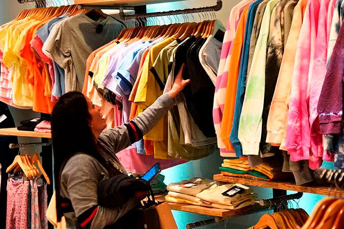 El rubro prendas de vestir aumentó 61% desde diciembre a agosto