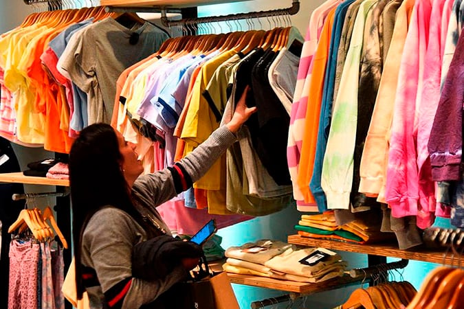 El rubro prendas de vestir aumentó 61% desde diciembre a agosto