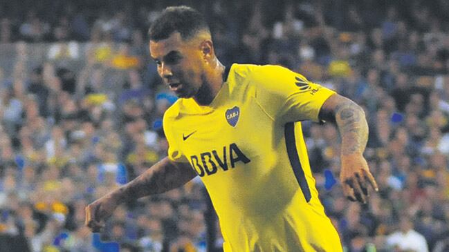 Edwin Cardona, enganche de Boca.