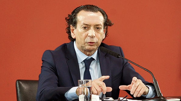 Dante Sica, ministro de Producción y Trabajo: “El bono puede formar parte (como pago a cuenta) de las negociaciones salariales en marcha”.