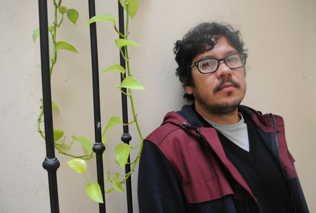 Chaves fue el último escritor internacional que visitó Buenos Aires antes de la cuarentena.