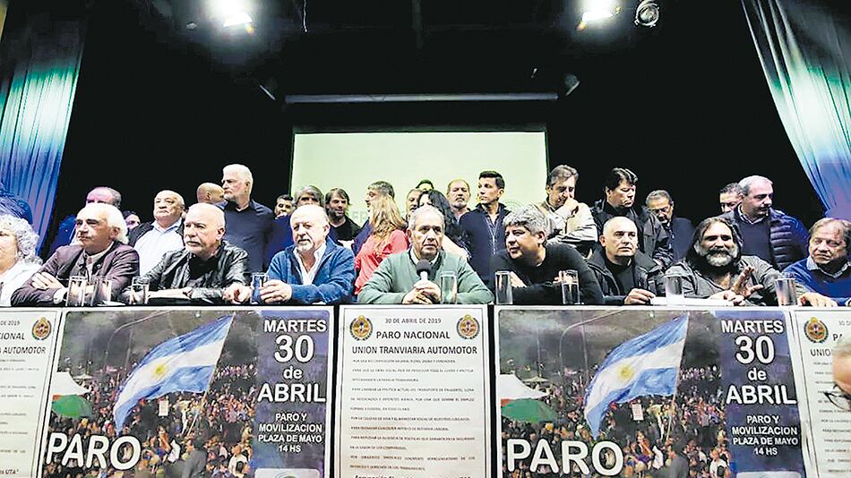 Los dirigentes del Frente Sindical y las CTA ratificaron el paro del 30.