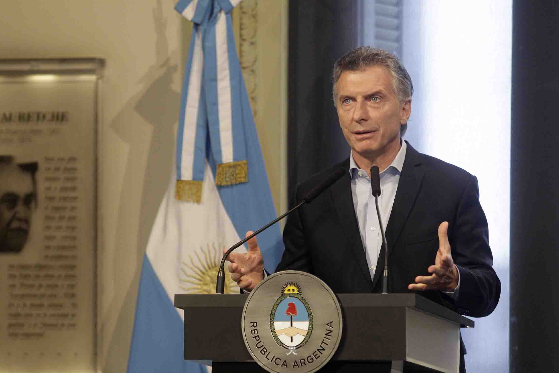 Macri dijo que las denuncias en su contra por los Panamá Papers son todas "mentiras".