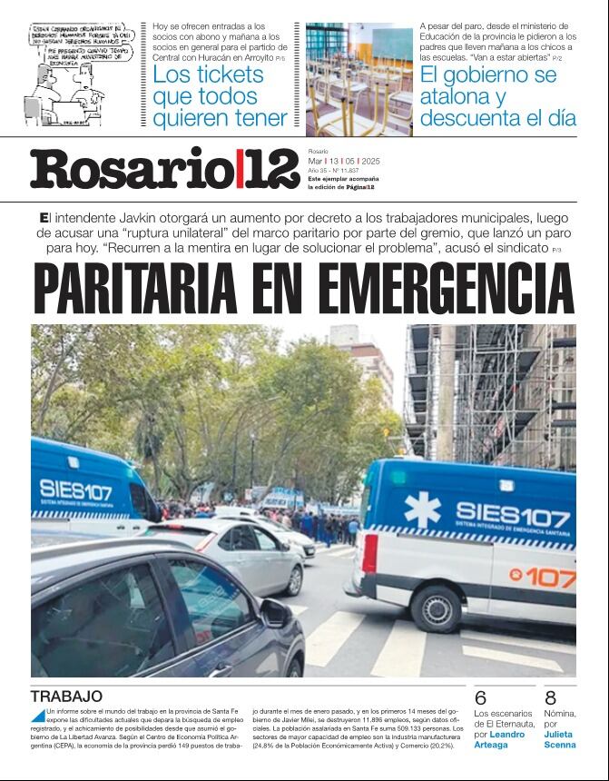 PARITARIA EN EMERGENCIA - 12/05/2025