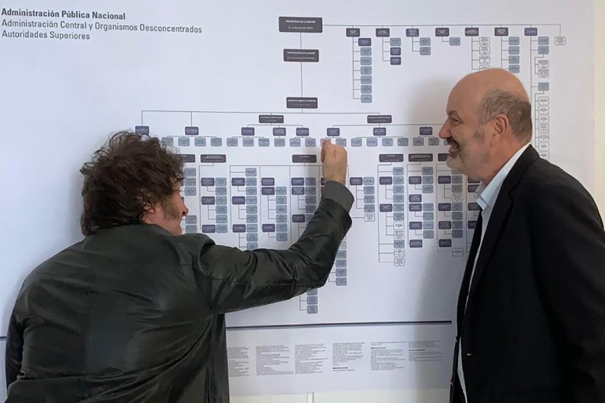 El ministro Sturzenegger rememoró la reunión de seis horas que tuvo con Javier Milei cuando le presentó su plan de desregulación