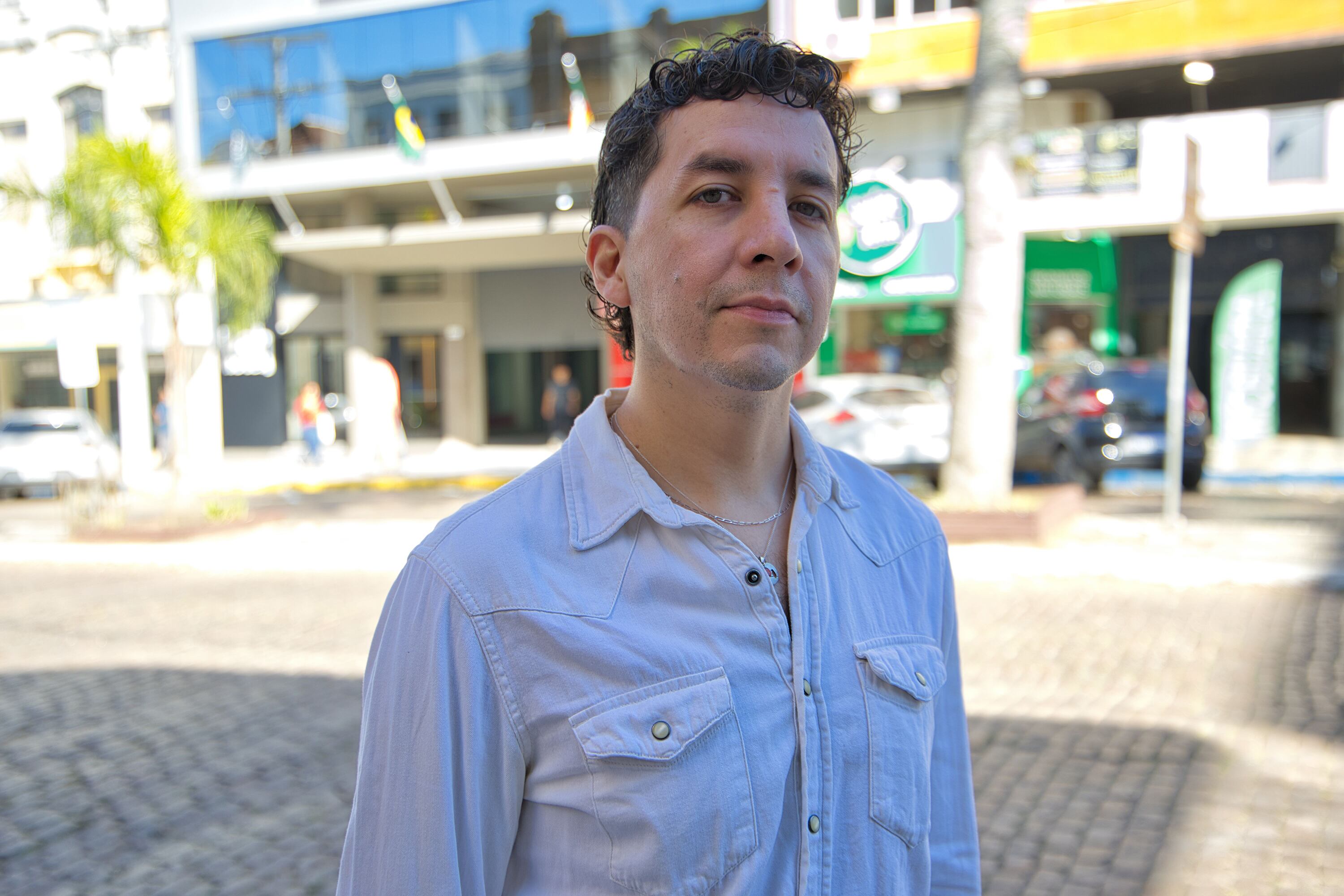 Pacheco fue expositor en el Festival Internacional de Cinema da Fronteira.