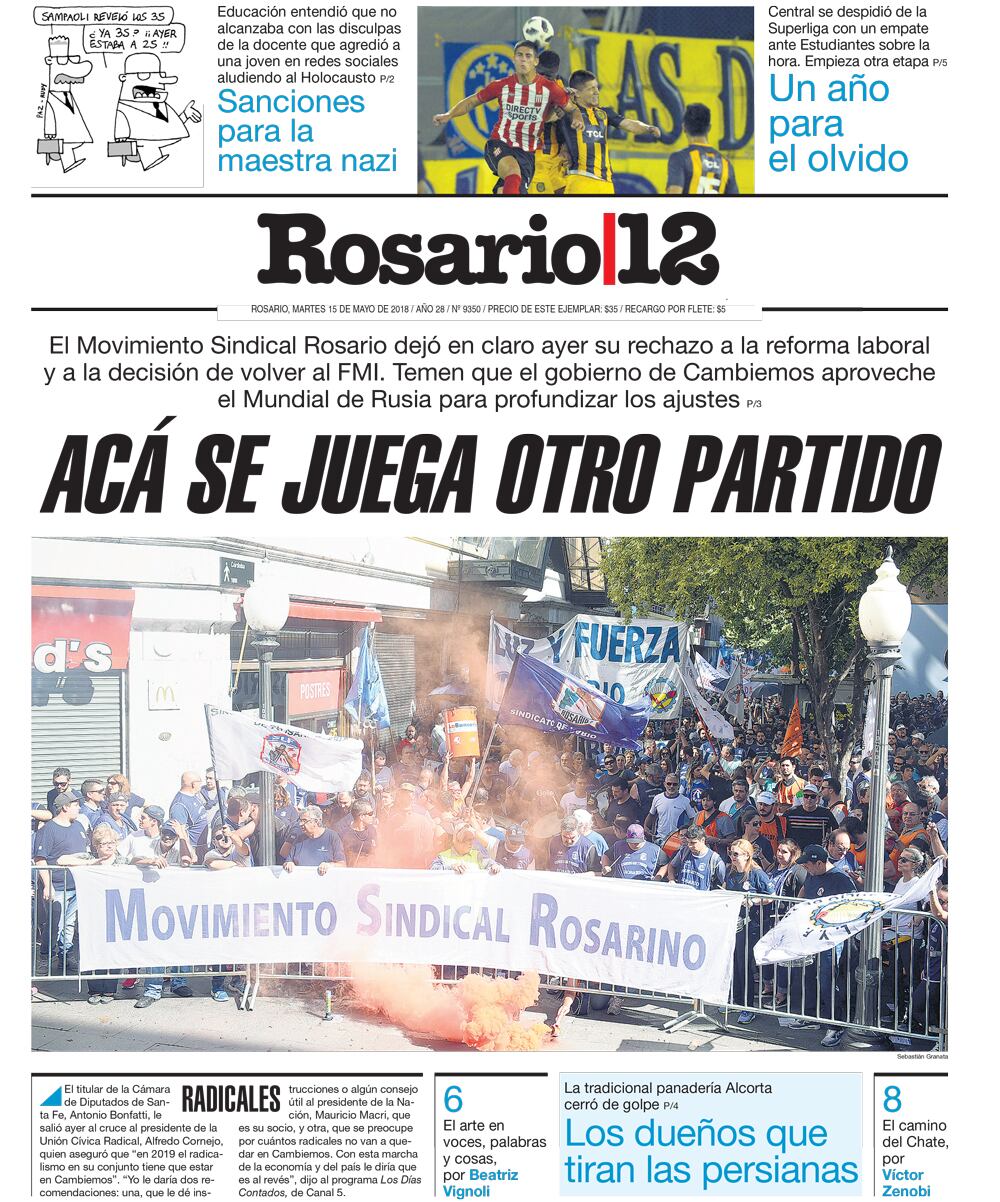 Acá se juega otro partido - 14/05/2018