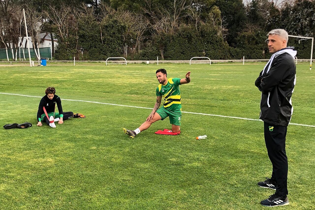 Crespo quiere sumar más goles para los suyos.