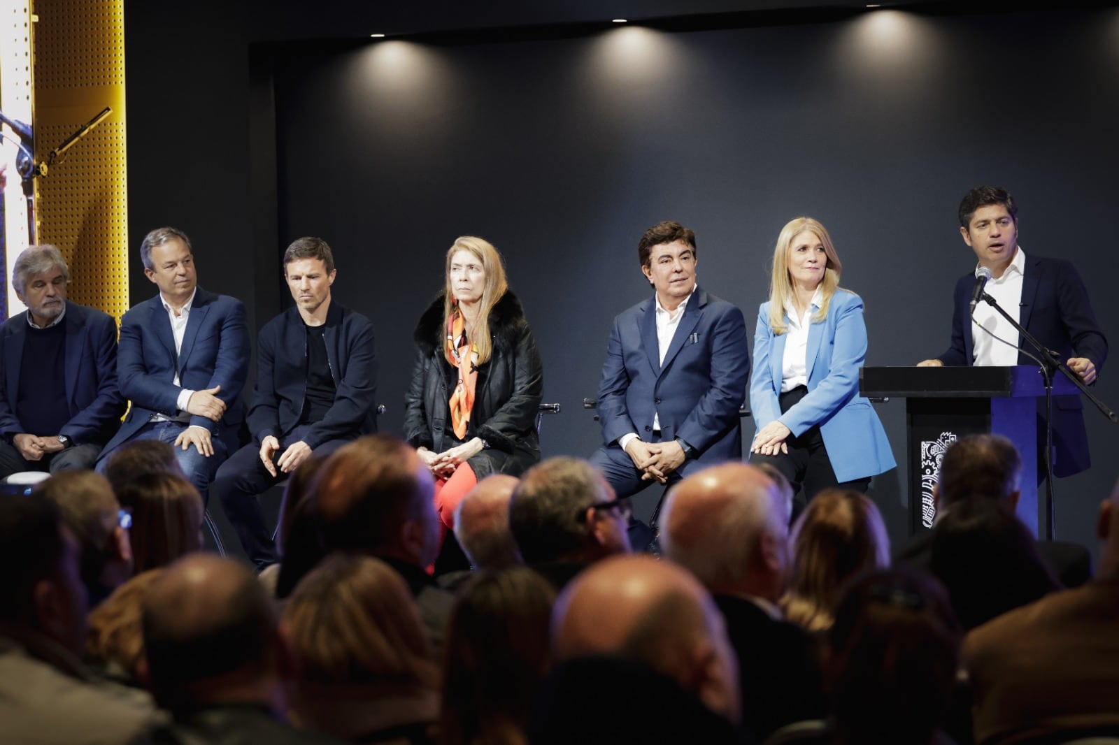 Axel Kicillof presentó el pacto fiscal el jueves en La Matanza. 