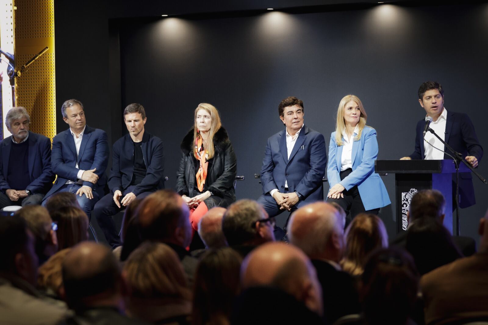 Axel Kicillof presentó el pacto fiscal el jueves en La Matanza.