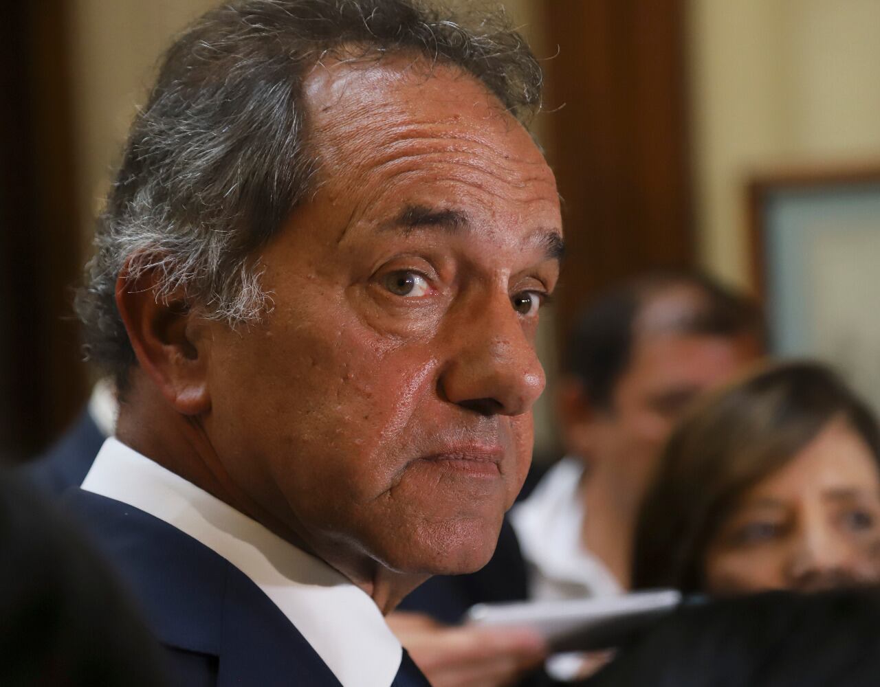 El embajador en Brasil Daniel Scioli