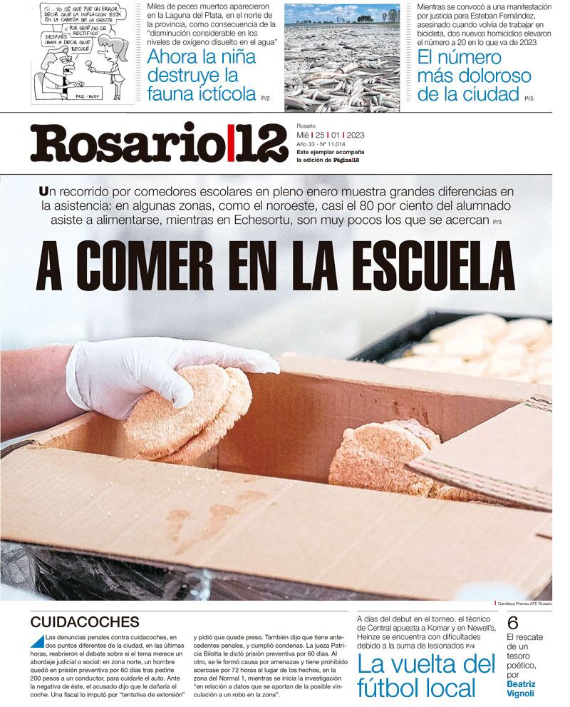 A COMER EN LA ESCUELA - 24/01/2023