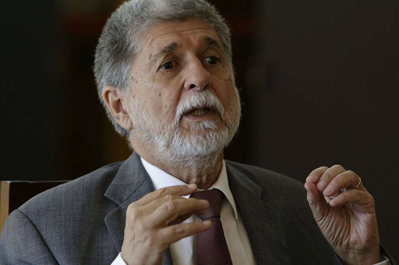 El excanciller brasileño, Celso Amorim.