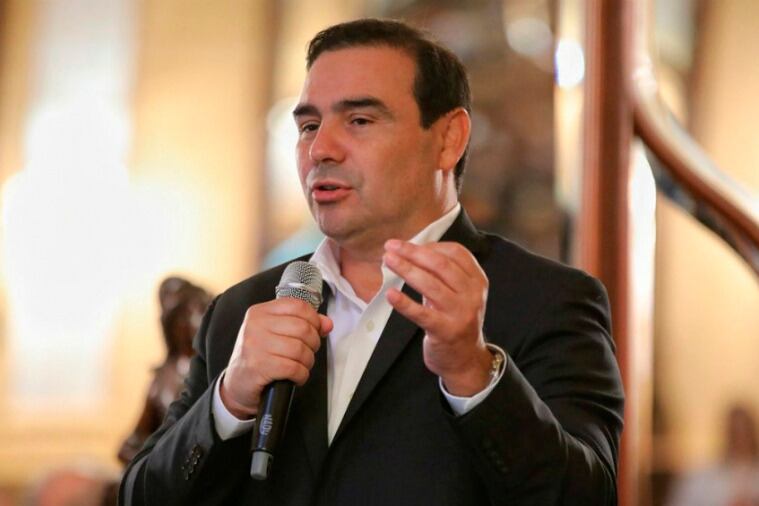 Gustavo Valdés, gobernador de Corrientes.
