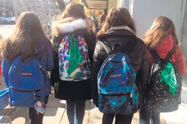 La marcha de NiUnaMenos del lunes pasado tuvo un fuerte protogonismo de chicas jóvenes que hicieron públicos sus reclamos.